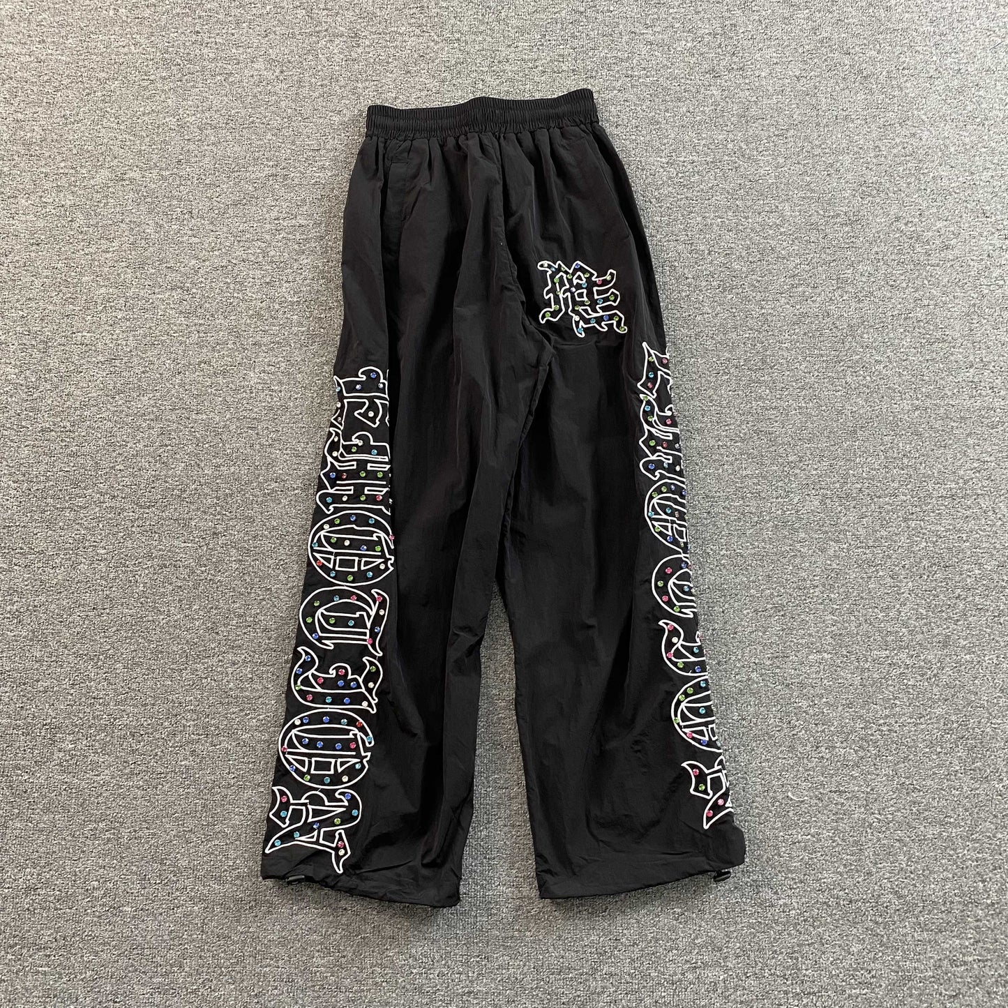 Mixed Emotion Gems Sweatpants Black