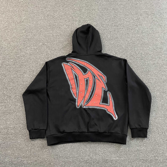 Mixed Emotion Graffiti Jacket Black