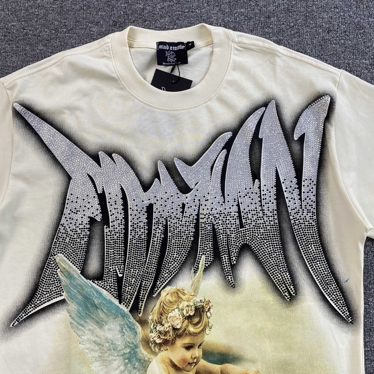 Mixed Emotion Jetski Tee Cream