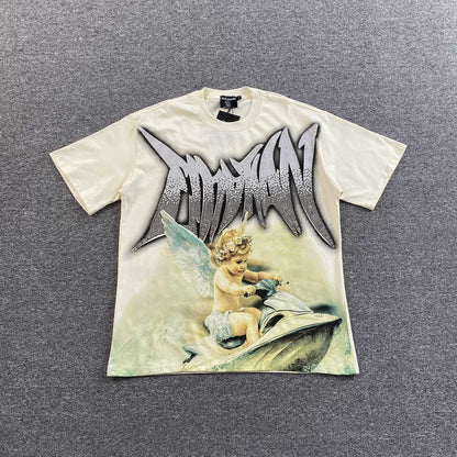 Mixed Emotion Jetski Tee Cream