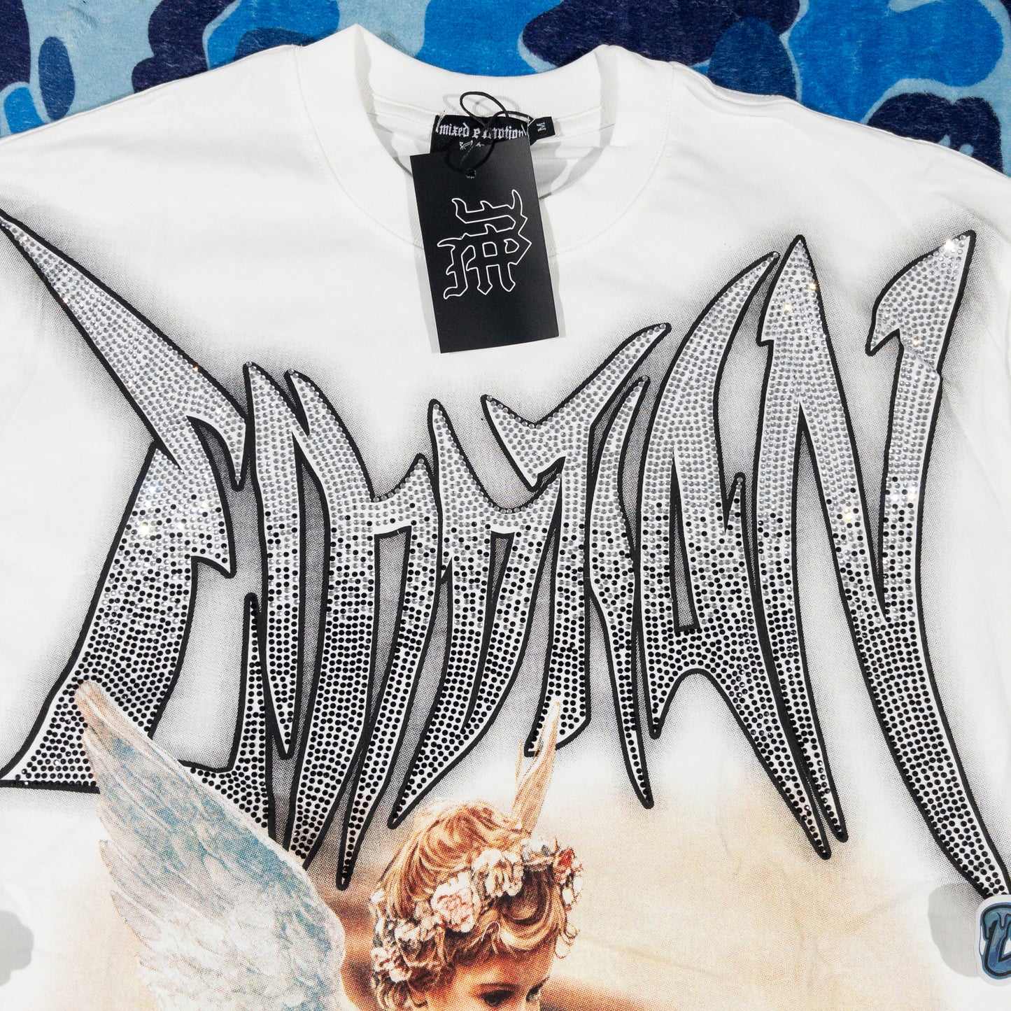 Mixed Emotion Jetski Tee White