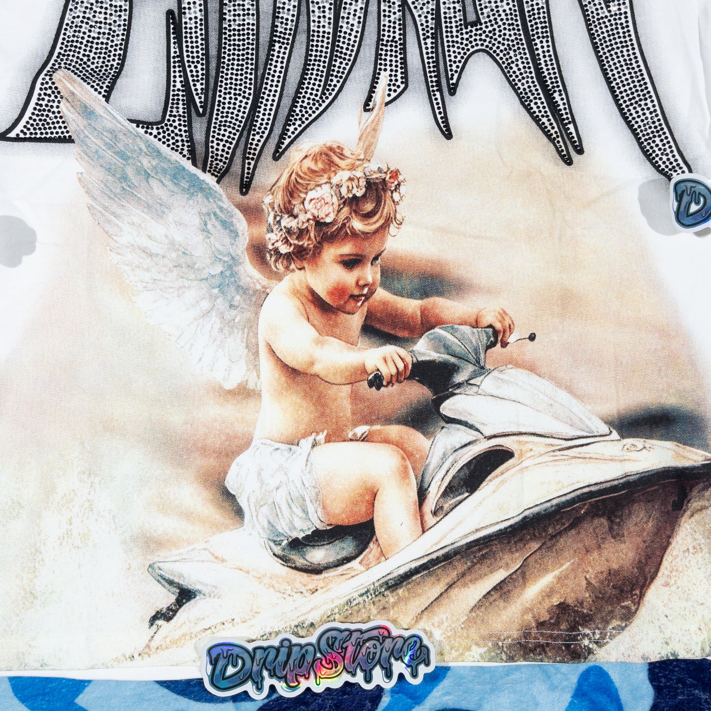 Mixed Emotion Jetski Tee White