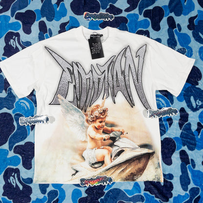 Mixed Emotion Jetski Tee White