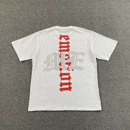 Mixed Emotion Octopus Rhinestone Tee White