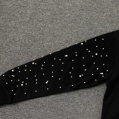 Mixed Emotion Pearl Tracksuit Black
