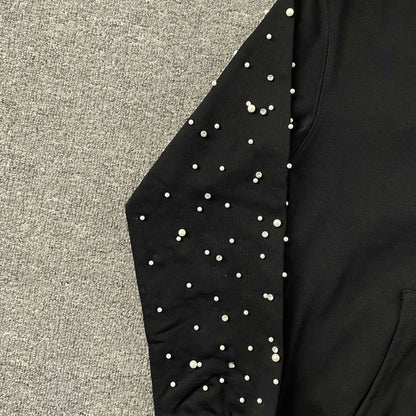Mixed Emotion Pearl Tracksuit Black