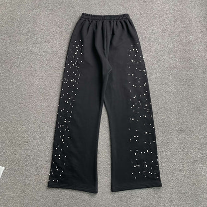 Mixed Emotion Pearl Tracksuit Black