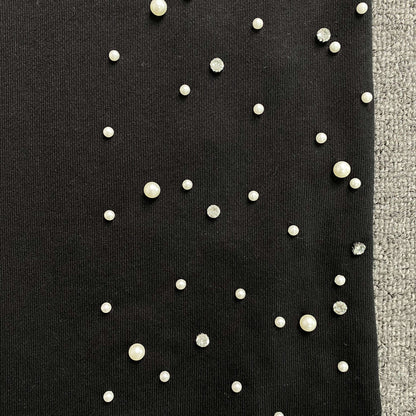 Mixed Emotion Pearl Tracksuit Black