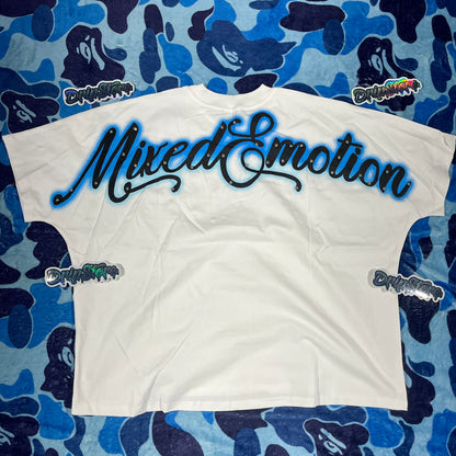 Mixed Emotion Pearl Tee White