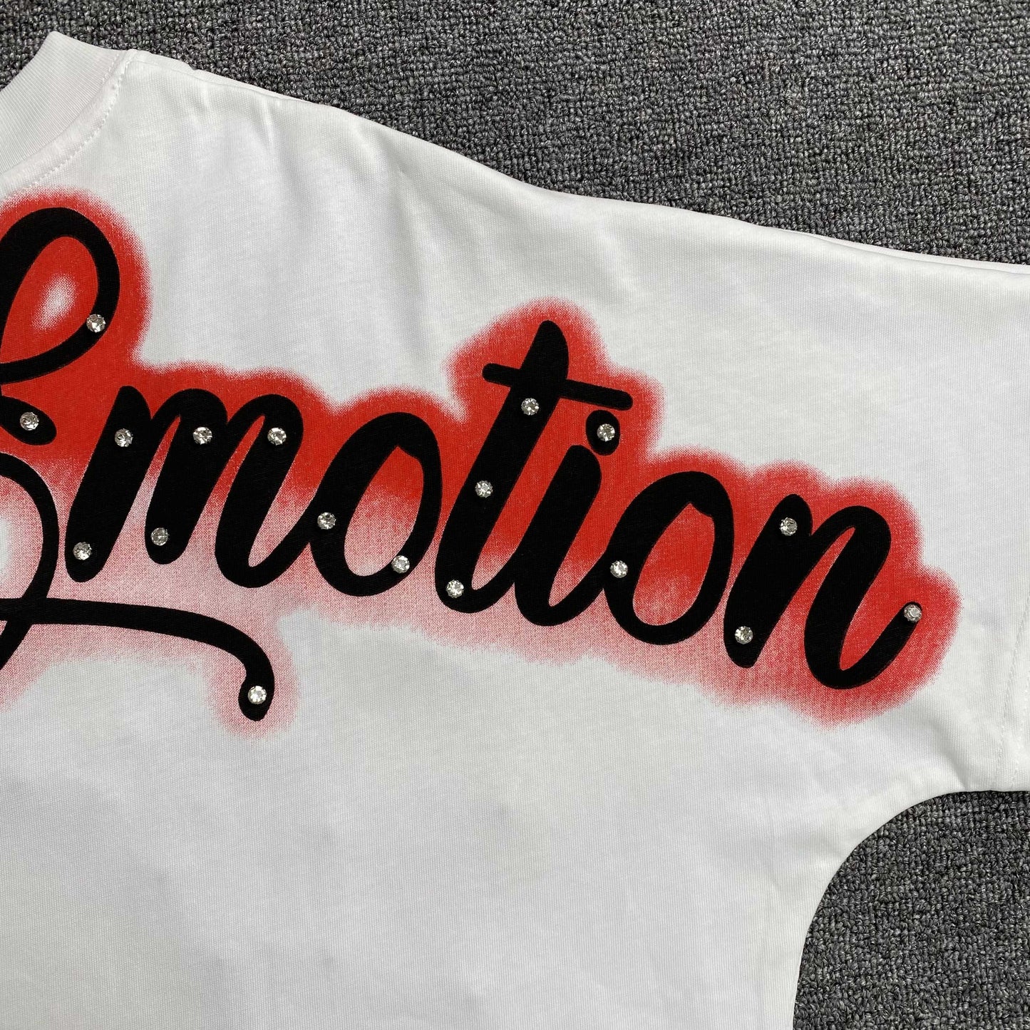 Mixed Emotion Pearl Tee White