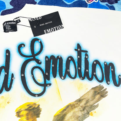 Mixed Emotion Pearl Tee White