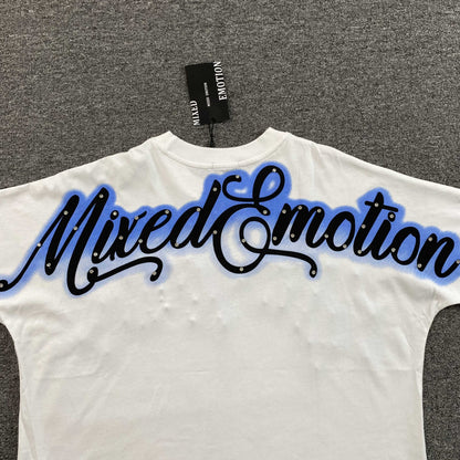 Mixed Emotion Pearl Tee White