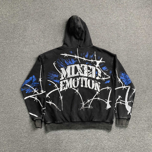 Mixed Emotion Radioactive Jacket Black