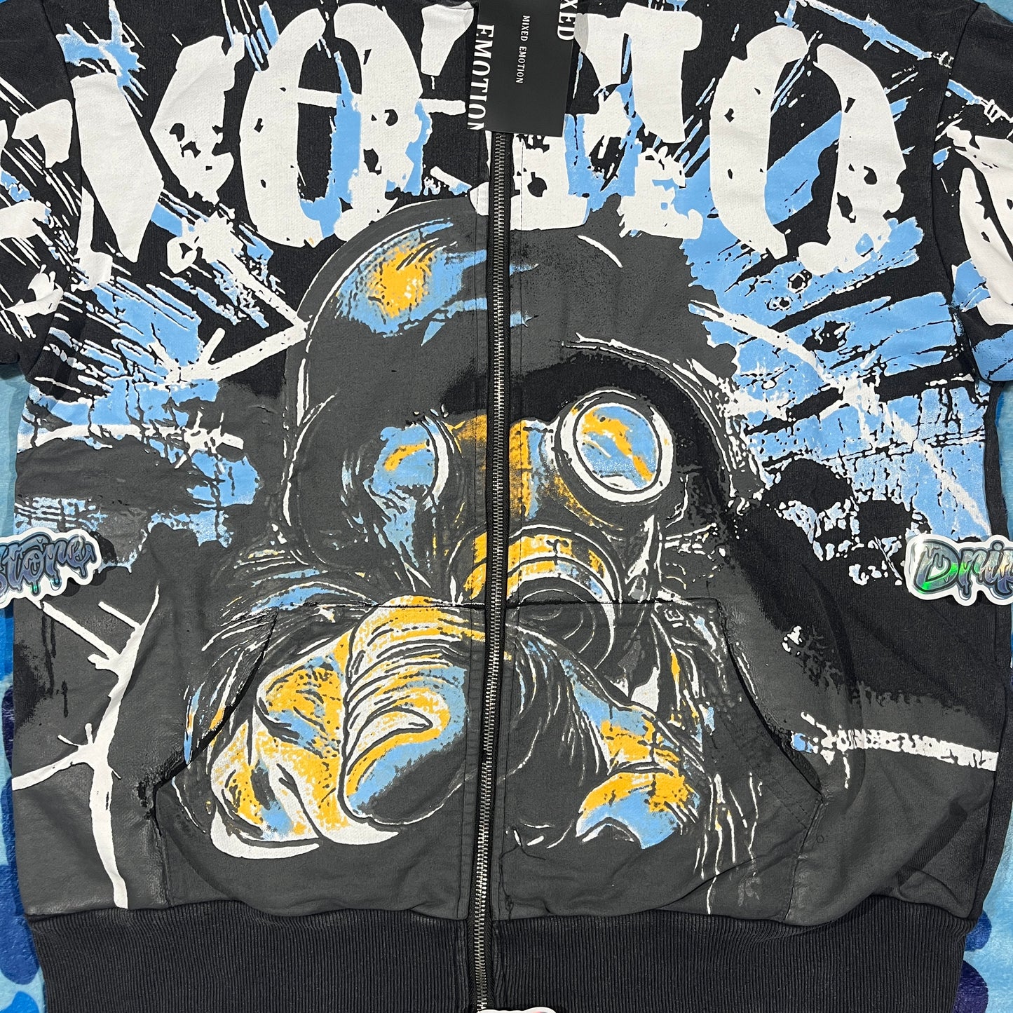 Mixed Emotion Radioactive Jacket Black