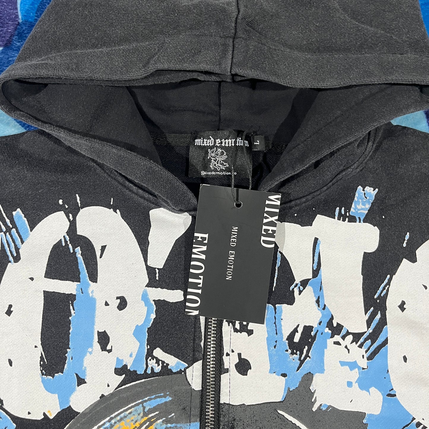 Mixed Emotion Radioactive Jacket Black