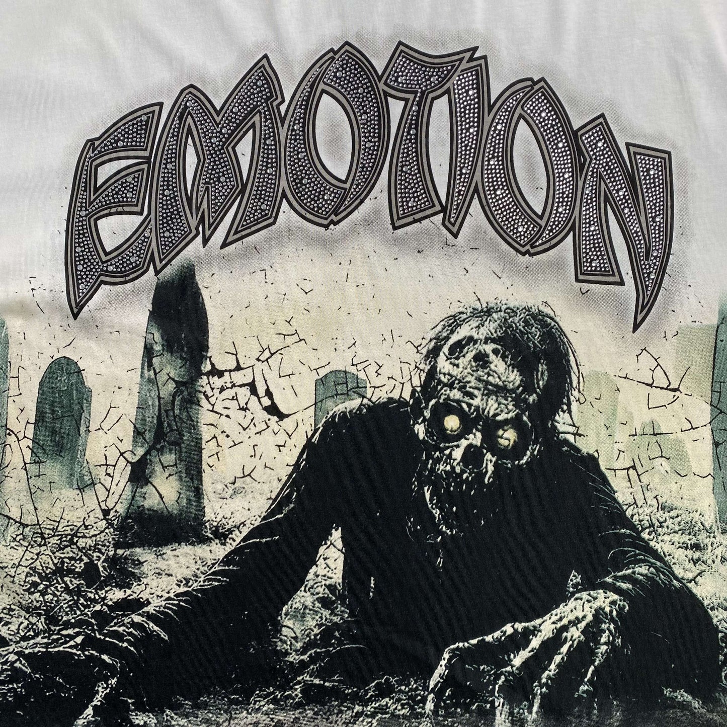 Mixed Emotion Resurrection Long Sleeve Tee White