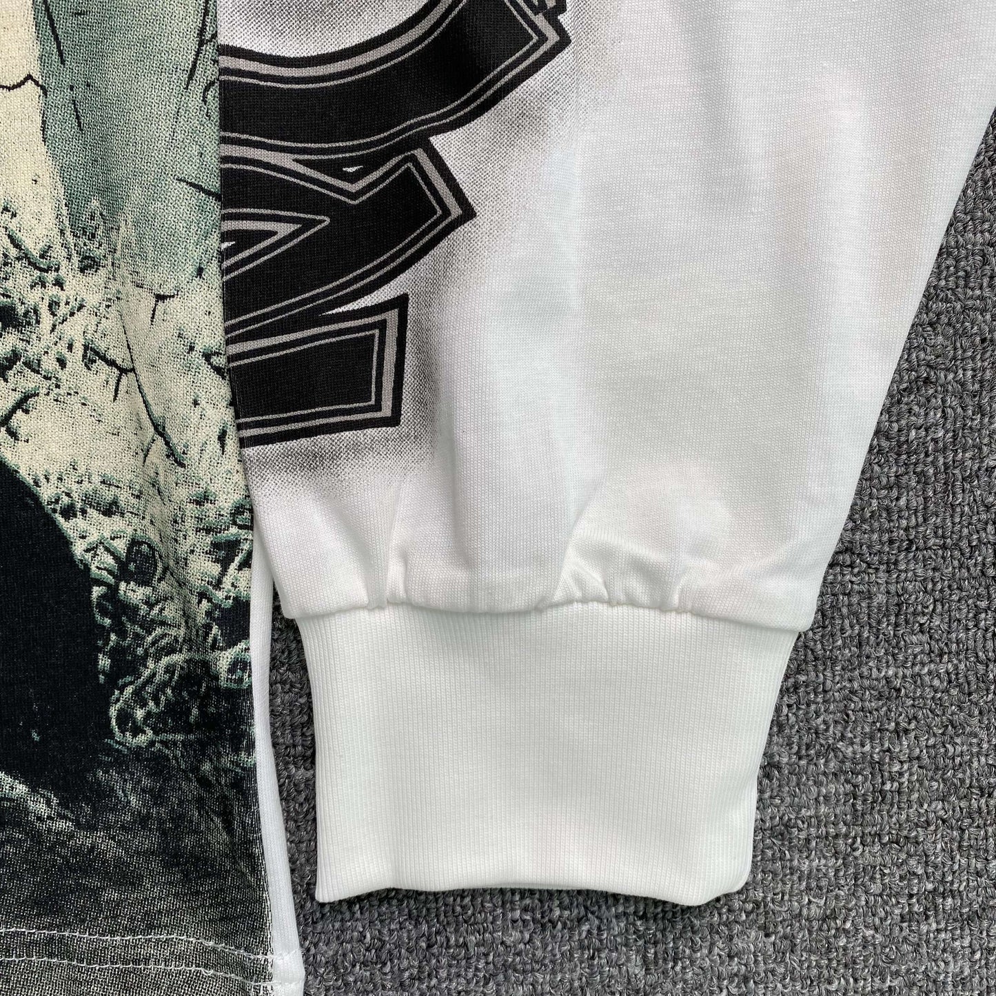 Mixed Emotion Resurrection Long Sleeve Tee White