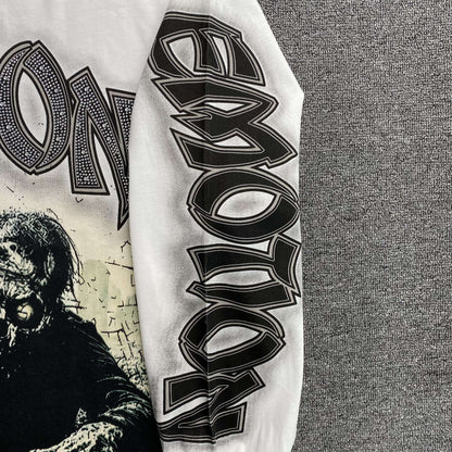 Mixed Emotion Resurrection Long Sleeve Tee White