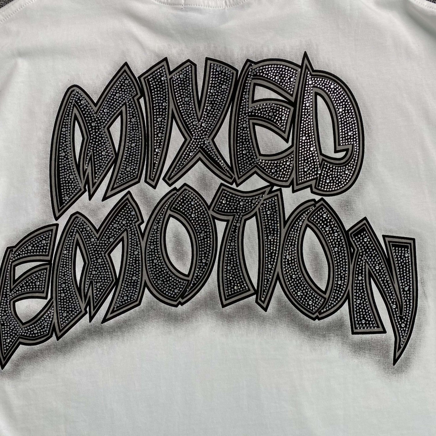 Mixed Emotion Resurrection Long Sleeve Tee White