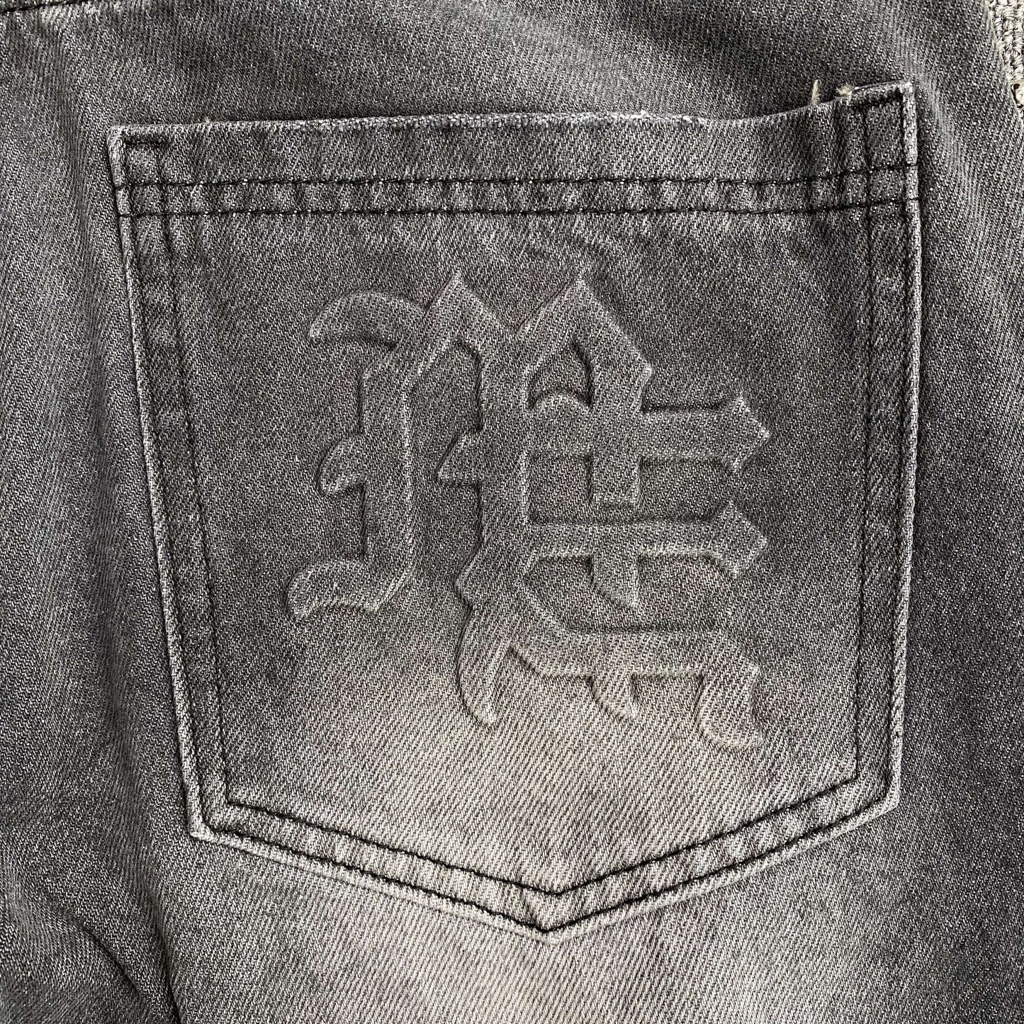 Mixed Emotion Stone Jeans Black