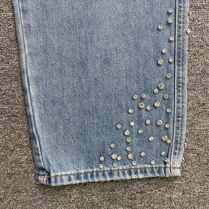 Mixed Emotion Stone Jeans Blue