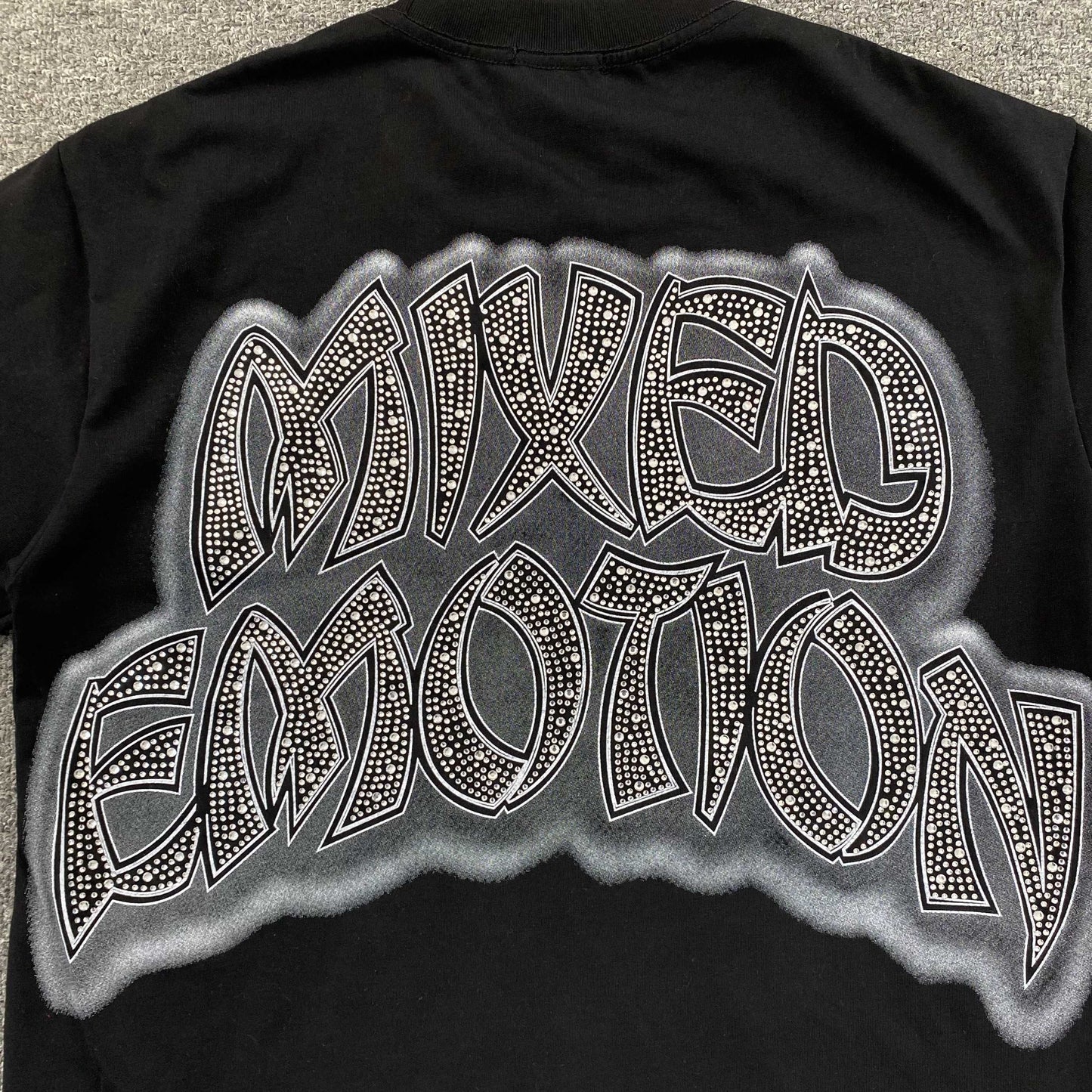 Mixed Emotion Sunrise Tee Black