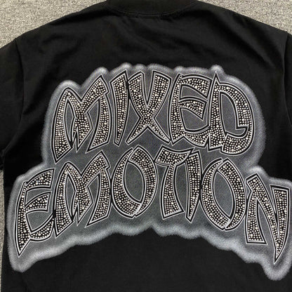 Mixed Emotion Sunrise Tee Black