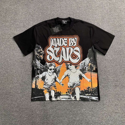 Mixed Emotion Twin Tee Black
