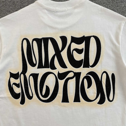 Mixed Emotion Twin Tee Cream