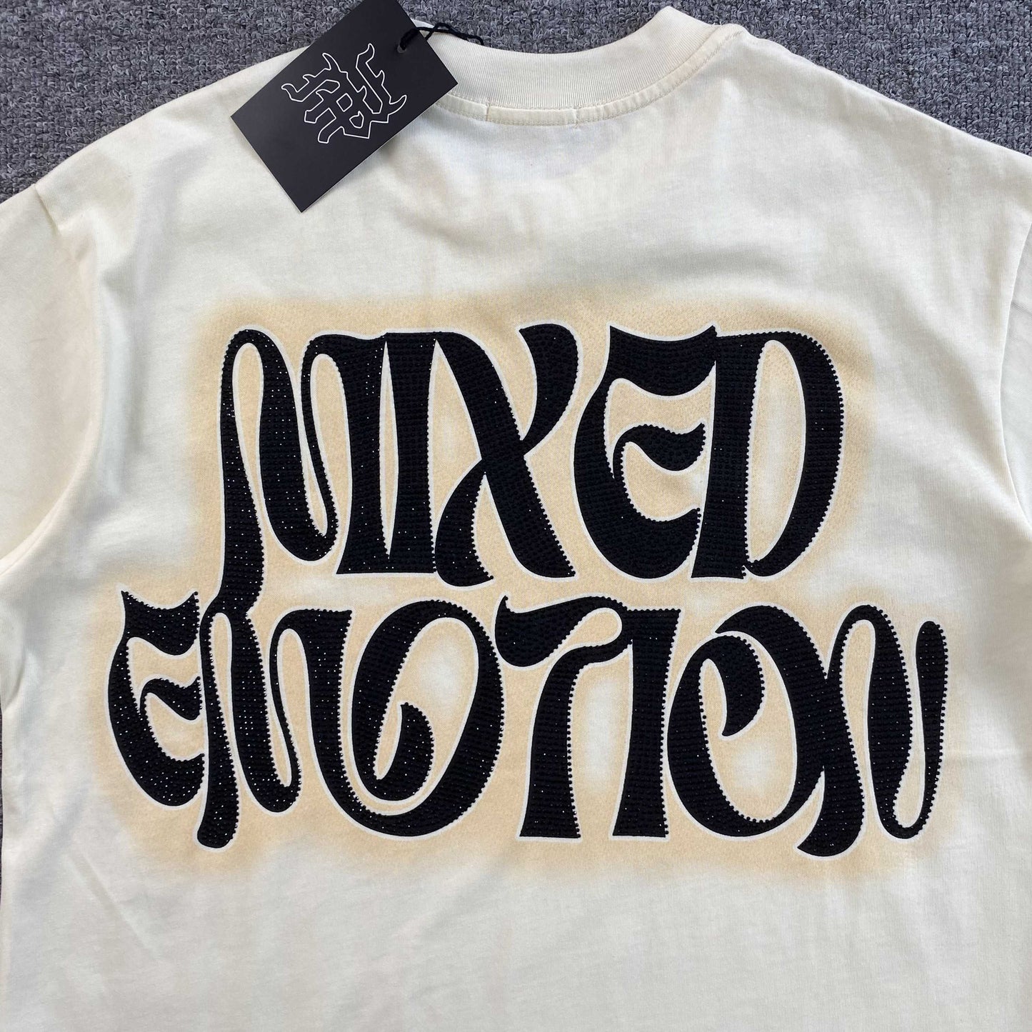 Mixed Emotion Twin Tee White