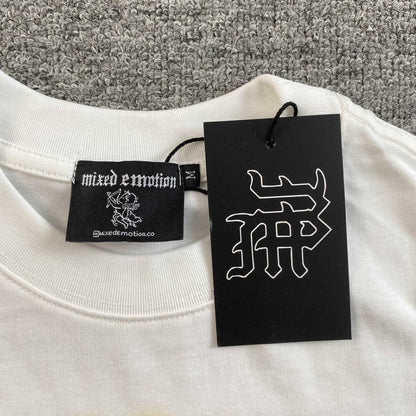 Mixed Emotion Twin Tee White