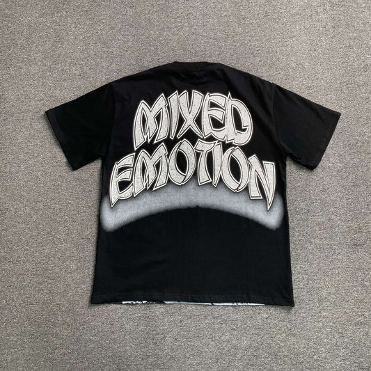 Mixed Emotion Zombie Tee Black