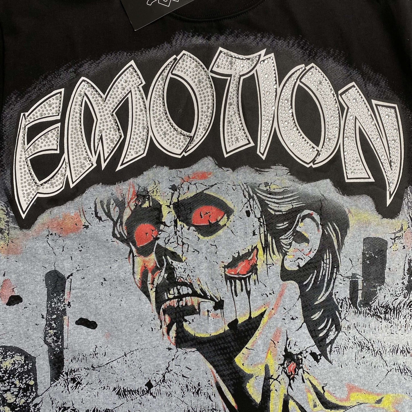 Mixed Emotion Zombie Tee Black