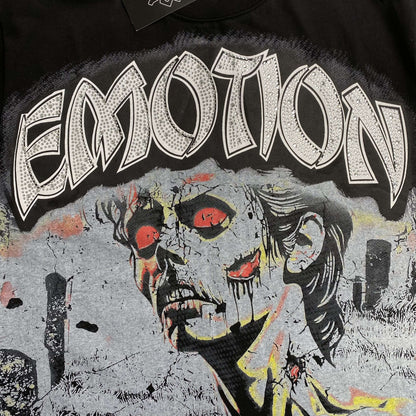 Mixed Emotion Zombie Tee Black