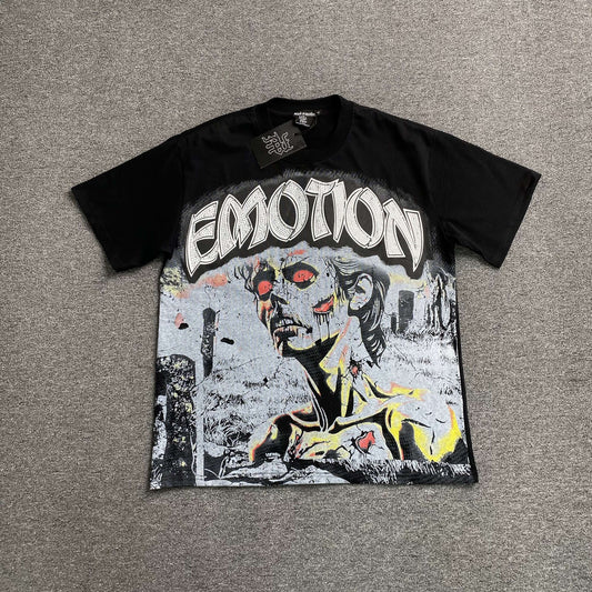 Mixed Emotion Zombie Tee Black