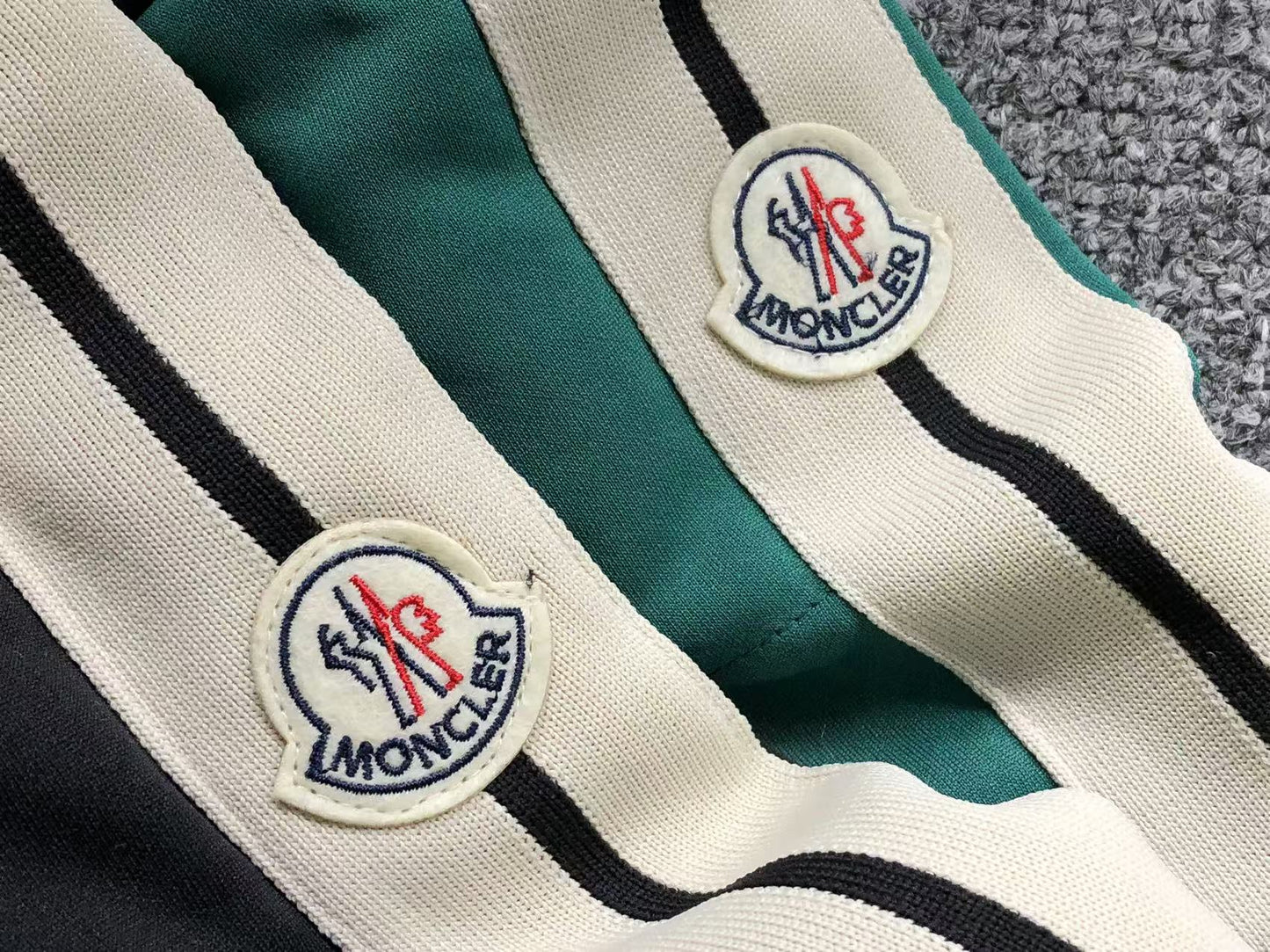 Moncler x Palm Angels Rodman Short Down Jacket Green