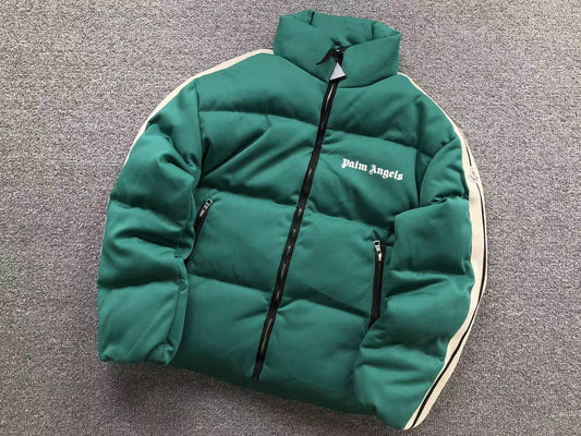 Moncler x Palm Angels Rodman Short Down Jacket Green