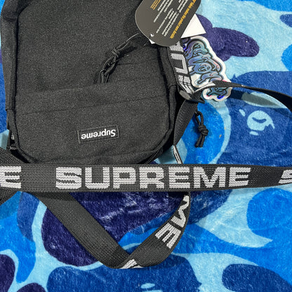 SUPREME SHOULDER BAG (SS18) BLACK