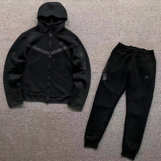 Nike Tech Fleece Tracksuit Black-Drip Store Argentina