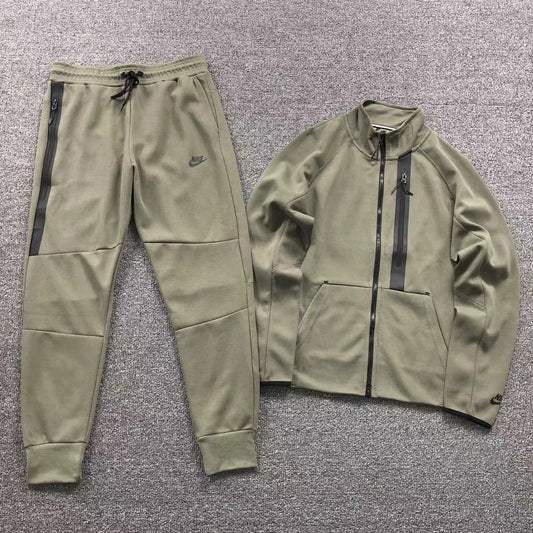 Nike Tech Fleece Tracksuit Green-Drip Store Argentina