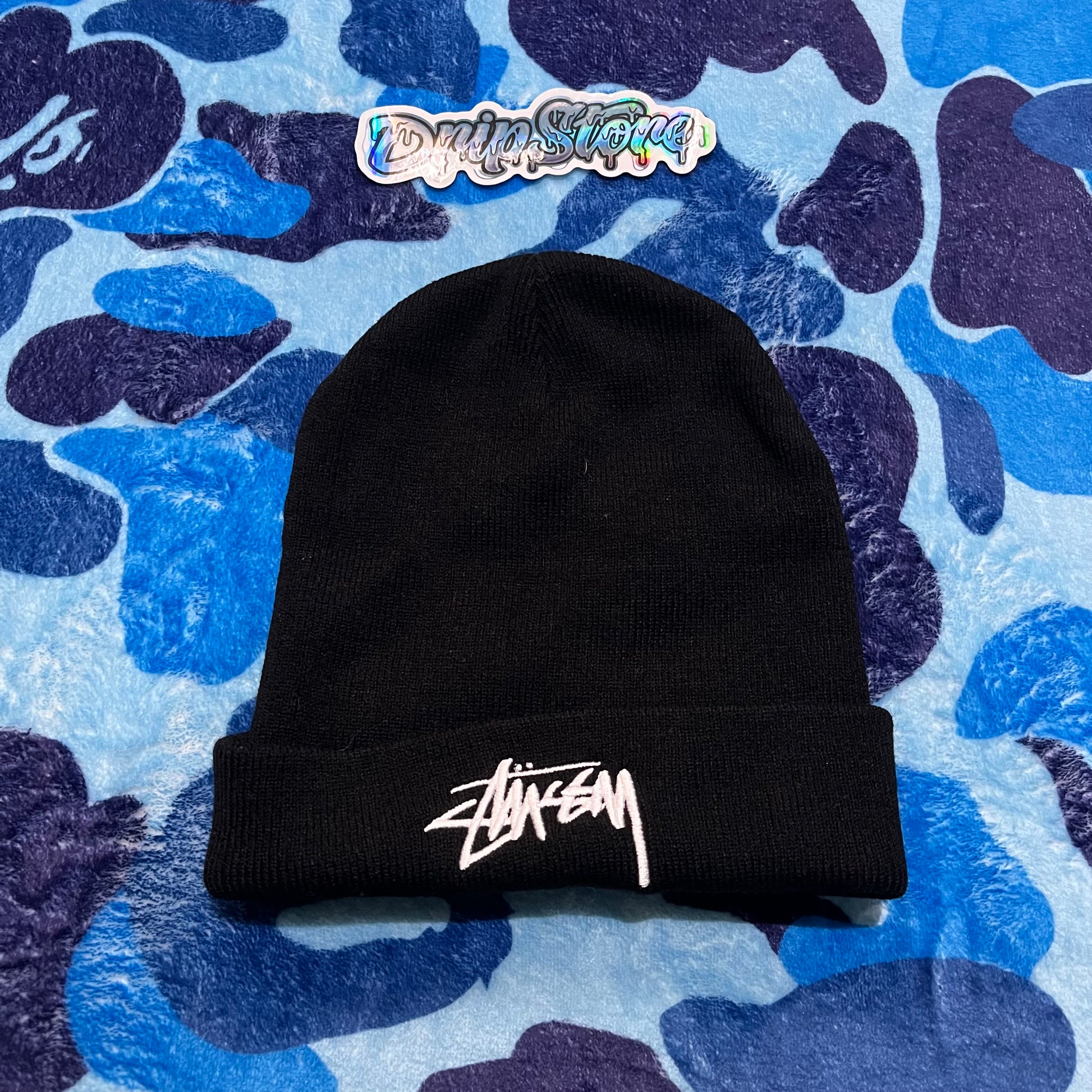 NIKE X STUSSY CUFF BEANIE (2020) BLACK-Drip Store Argentina