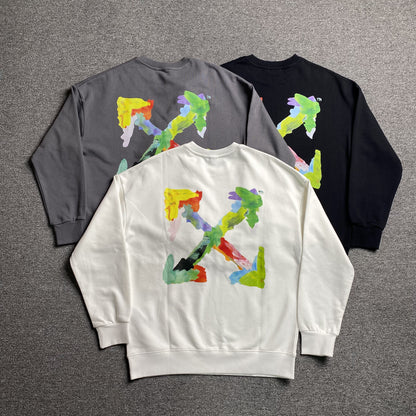 off-white-brushed-arrows-crewneck-black-6-Drip Store Argentina