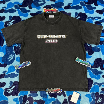 Off White Digit Bacchus Tee Black