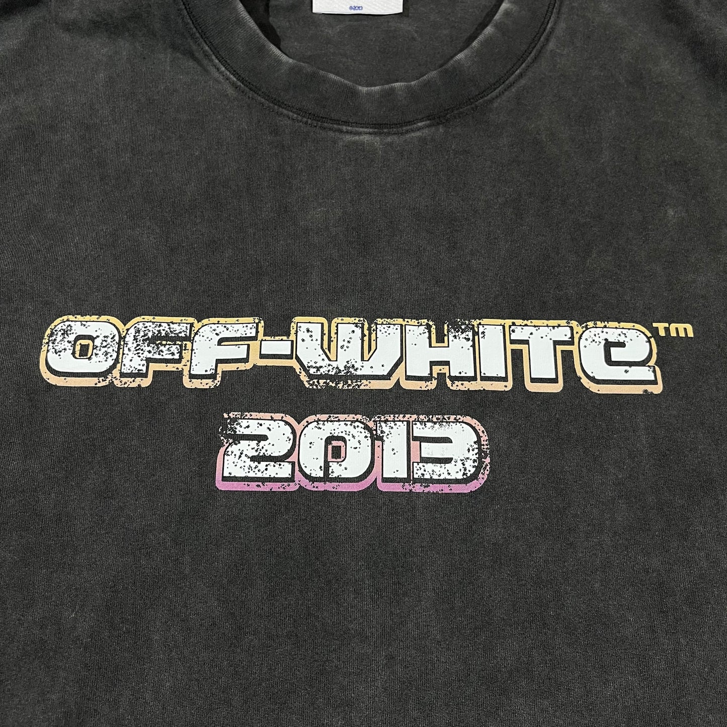 Off White Digit Bacchus Tee Black