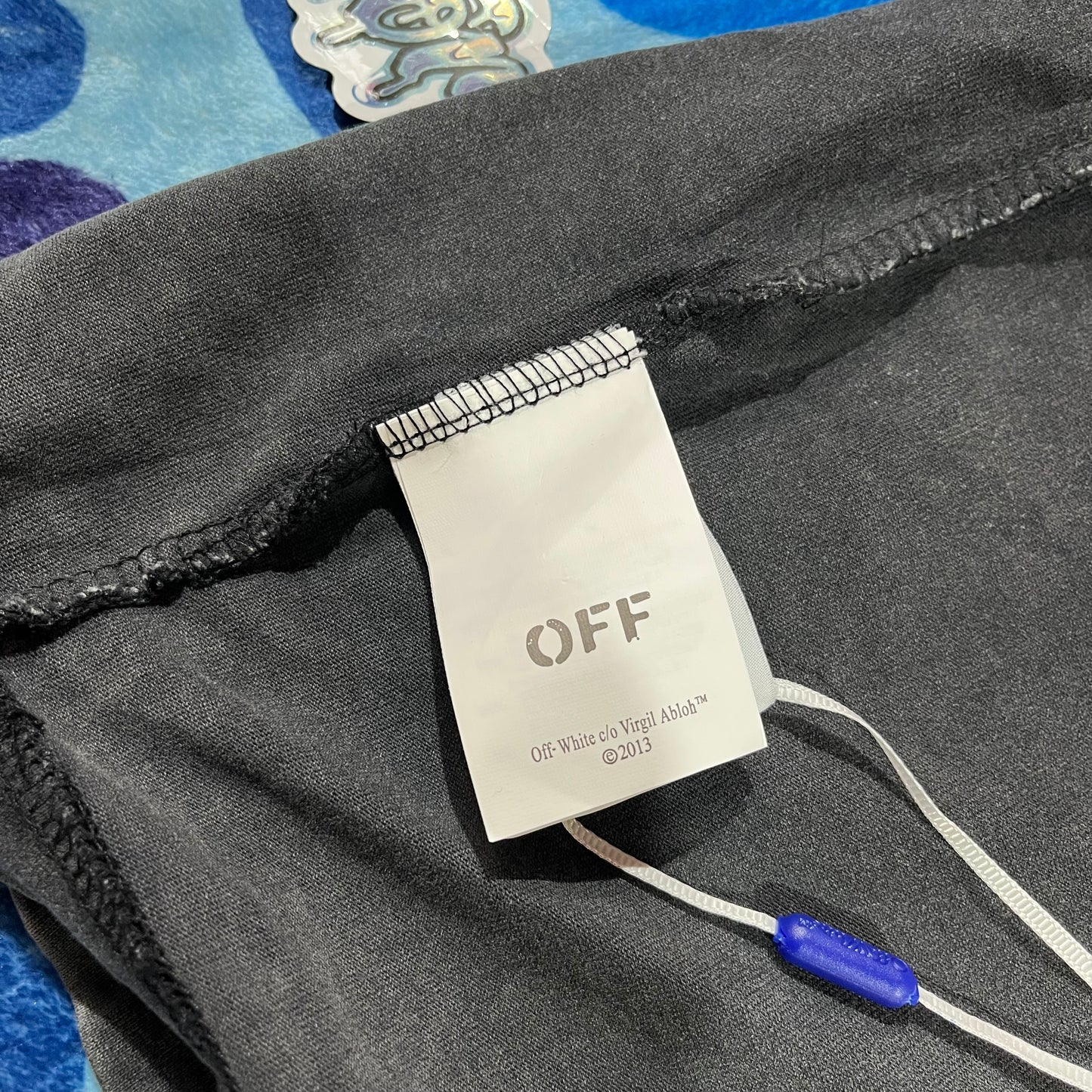 Off White Digit Bacchus Tee Black