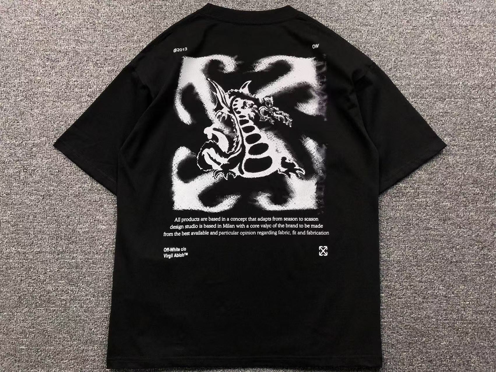 off-white-dragon-arrow-tee-black-Drip Store Argentina