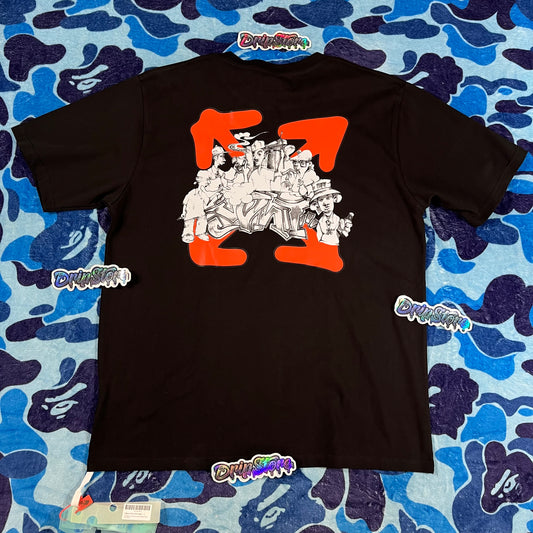 Off White Graffiti Arrow Tee Black