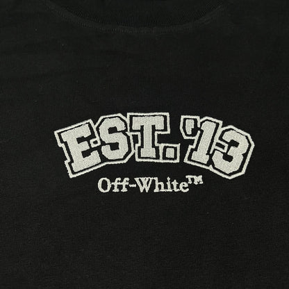 Off White Logic Logos Tee Black