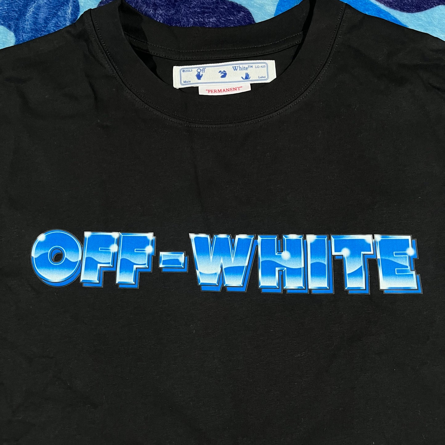 Off White Metal Arrow Tee Black