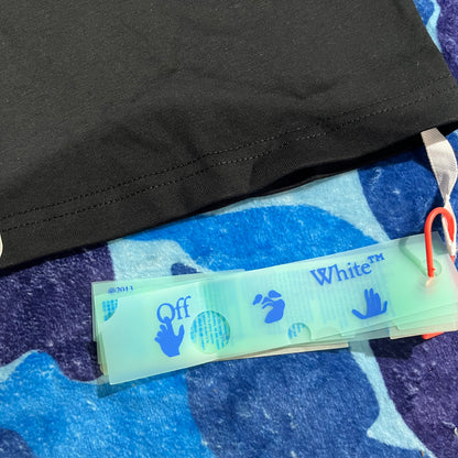 Off White Metal Arrow Tee Black